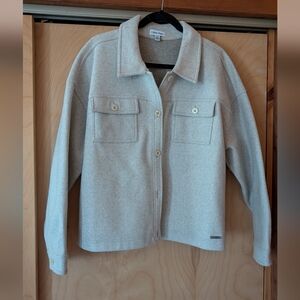 Calvin Klein Cream Shacket